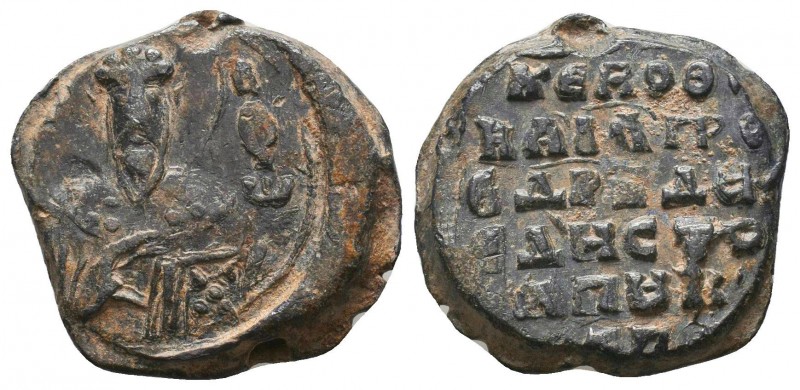 BYZANTINE SEALS. (Circa 9th-12th centuries).

Condition: Very Fine

Weight: 13.1...