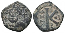 Justinian I, 527-565 AD, AE follis.Constantinople mint.

Condition: Very Fine

Weight: 7.40 gr
Diameter: 24 mm