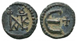 Justin II, 565-578 AD,AE Pentanummium. Cyzicus mint.

Condition: Very Fine

Weight: 1.60 gr
Diameter: 15 mm