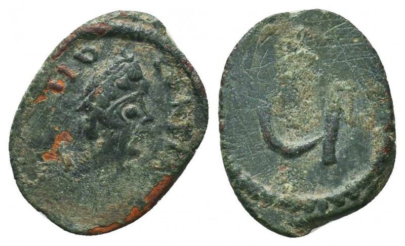 Tiberius II Constantine. AD 578-582. Pentanummium, Constantinople Mint. 

Condit...