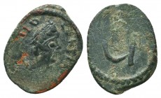 Tiberius II Constantine. AD 578-582. Pentanummium, Constantinople Mint. 

Condition: Very Fine

Weight: 1.60 gr
Diameter: 18 mm