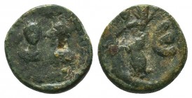 Justin I, 518-527 AD, AE Pentanummium, Antioch mint.

Condition: Very Fine

Weight: 1.60 gr
Diameter: 12 mm