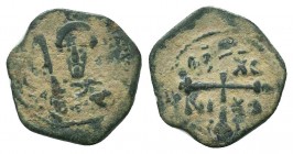 Crusaders, Principality of Antioch. Tancred.AD 1101-1112,AE Follis.

Condition: Very Fine

Weight: 3.50 gr
Diameter: 21 mm