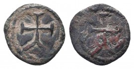 Cilician Armenia, Armenia, c. 12th-14th century.AE Cross.

Condition: Very Fine

Weight: 1.20 gr
Diameter: 14 mm