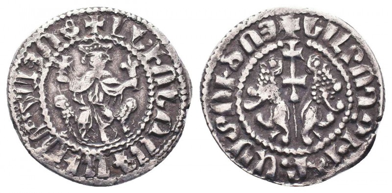 ARMENIA, Cilician Armenia. Royal. Levon I, 1198-1219.AR Tram.

Condition: Very F...