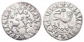 ARMENIA, Cilician Armenia. Royal. Levon II, 1270-1289.AR tram.

Condition: Very Fine

Weight: 2.60 gr
Diameter: 22 mm