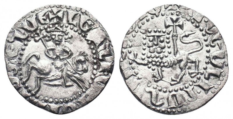 ARMENIA, Cilician Armenia. Royal. Levon II, 1270-1289.AR Half tram.

Condition: ...