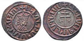 Armenia - Cilician - Levon I (1196-1219) - AE Tank.

Condition: Very Fine

Weight: 7.60 gr
Diameter: 28 mm
