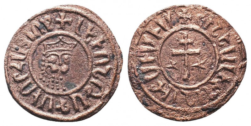 Armenia - Cilician - Levon I (1196-1219) - AE Tank.

Condition: Very Fine

Weigh...