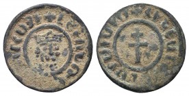 Armenia - Cilician - Levon I (1196-1219) - AE Tank.

Condition: Very Fine

Weight: 7.30 gr
Diameter: 28 mm