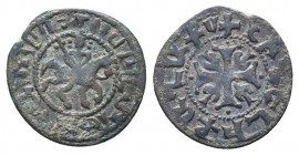 ARMENIA, Cilician Armenia. Royal. Smpad. 1296-1298.AE Pogh.

Condition: Very Fine

Weight: 1.90 gr
Diameter: 20 mm
