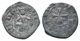 Cilician Armenia. Hetoum I. 1226-1270. AE kardez.

Condition: Very Fine

Weight: 3.40 gr
Diameter: 20 mm