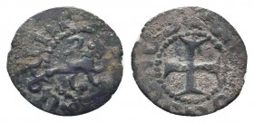 Cilician Armenia, Levon V (1374-1393).AE Pogh.

Condition: Very Fine

Weight: 0.80 gr
Diameter: 16 mm