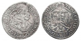 GERMANY. Habsburg I. Leopold I. (1657-1705)

Condition: Very Fine

Weight: 2.60 gr
Diameter: 25 mm