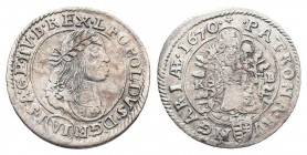 GERMANY. Leopold I, House of Habsburg

Condition: Very Fine

Weight: 3.10 gr
Diameter: 26 mm