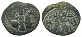 SELJJUQ OF RUM. Mugis ed-Din Tughrul, 1180 - 1221 AD. AE fals.

Condition: Very Fine

Weight: 3.60 gr
Diameter: 25 mm