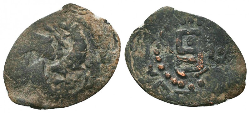 AQ QOYUNLU: Anonymous, AE fals.

Condition: Very Fine

Weight: 2.30 gr
Diameter:...