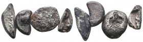 Archaic Era Silver Cut coins , 4x Lot of 4 coiins,

Condition: Very Fine

Weight: gr
Diameter: mm