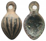 Byzantine Bead Pendant, 11th-12th century AD

Condition: Very Fine

Weight: 2.40 gr
Diameter: 22 mm
