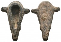 ANCIENT Woman FERTILITY AMULET Pendant, Vagina Shape, 1st -2nd century AD

Condition: Very Fine

Weight: 27.30 gr
Diameter: 38 mm