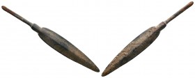 Very Large Ancient Arrow Head, 

Condition: Very Fine

Weight: 18.90 gr
Diameter: 116 mm