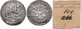 Leonhard von Keutschach 1495 - 1519
 Guldiner 1504 Typ 2, Stifts- und Familienwappen schräg gestellt auf Kreuz- und Krummstab aufgelegt, darüber Mitr...