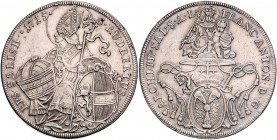 Franz Anton Fürst von Harrach 1709 - 1727
 Taler 1715 Typ 8, Unter dem Legatenhut das einfeldige Wappen unter dem Fürstenhut, auf Krummstab und Schwe...