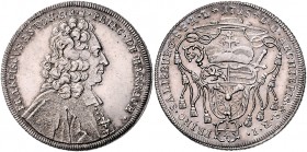 Franz Anton Fürst von Harrach 1709 - 1727
 1/4 Taler 1715 Typ 2, Brustbild Harrachs mit Allongeperücke in der Mozetta von rechts, unter dem Armabschn...