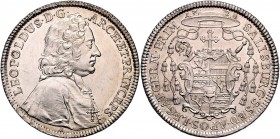 Leopold Anton Eleutherius Freiherr von Firmian 1727 - 1744
 Taler 1728 Typ 1, Brustbild Firmians mit Allongeperücke in der Mozetta nach rechts, Signa...