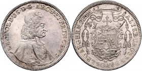 Leopold Anton Eleutherius Freiherr von Firmian 1727 - 1744
 Taler 1739 Typ 2, Brustbild Firmians mit Allongeperücke in der Mozetta nach rechts, Signa...