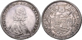 Leopold Anton Eleutherius Freiherr von Firmian 1727 - 1744
 Taler 1742 Typ 2, Brustbild Firmians mit Allongeperücke in der Mozetta nach rechts, Signa...