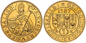 Zeitgenössische Beischläge, Koppenwallner Prägungen (A.K.), Sammleranfertigungen und Falsifikate / G
 Koppenwallner 1 Kreuzer 1587 sthender Hl. Ruper...