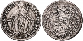 Zeitgenössische Beischläge, Koppenwallner Prägungen (A.K.), Sammleranfertigungen und Falsifikate / P
 Levantischer Talerbeischlag 1621 Typ 1, Unter d...