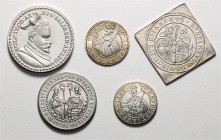 Diverse
 LOT 5 Stück: diverse Nachprägungen von Anton Koppenwallner, ua., (Groschen, 1/4 Taler, usw.) stgl