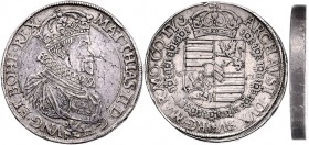Matthias II. 1612 - 1619
 Doppeltaler / 2 Taler 1612 Im Perlenkreise gekröntes und geharnischtes Brustbild rechts mit hoher Krause und umgehängter To...