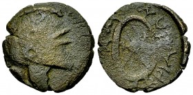 Mesambria AE20, c. 216-196/188 BC 

Thrace, Mesambria. AE20 (4.22 g), c. 216-196/188 BC.
Obv. Crested Thracian helmet to right.
Rev. METAM-BPIANΩN...
