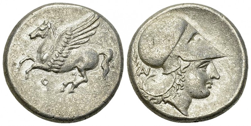 Corinth AR Stater, c. 375-300 BC 

Corinthia, Corinth. AR Stater (21 mm, 7.86 ...
