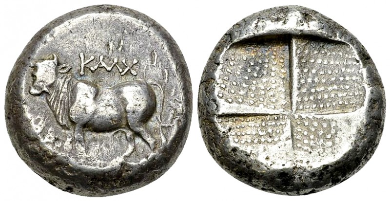 Kalchedon AR Tetradrachm, c. 386-340 BC 

Kalchedon, Bithynia. AR Tetradrachm ...