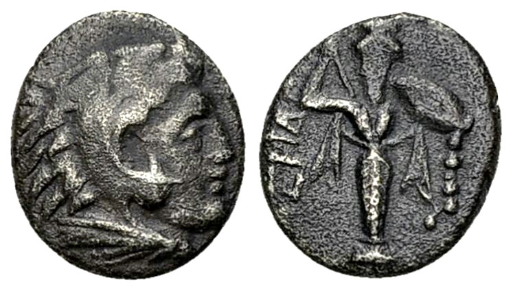 Pergamon AR Diobol, c. 310-282 BC 

Mysia, Pergamon. AR Diobol (10-11 mm, 1.33...