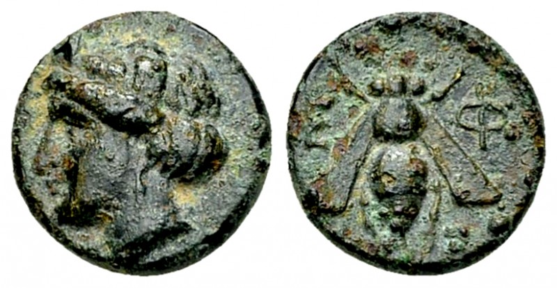 Ephesos AE11, c. 375-325 BC 

Ionia, Ephesos. AE11 (1.52 g), c. 375-325 BC.
O...