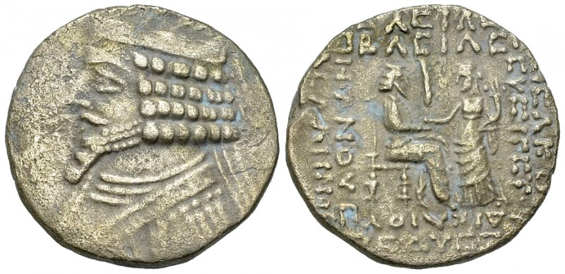 Phraates IV AR Tetradrachm, Seleukeia mint 

Kings of Parthia. Phraates IV (38...