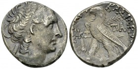 Ptolemy XII Neos Dionysos AR Tetradrachm 

Ptolemaic Kings of Egypt. Ptolemy XII Neos Dionysos (80-51 BC). AR Tetradrachm (24-26 mm, 13.13 g). Alexa...