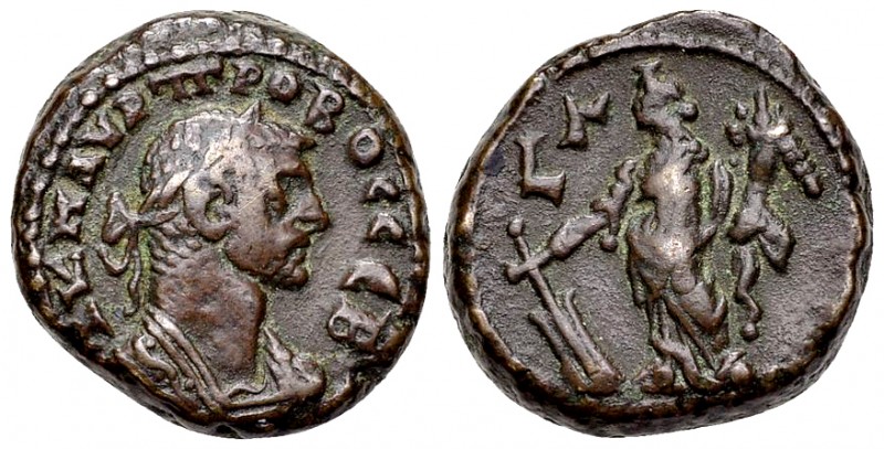 Probus AE Tetradrachm, Alexandria 

Probus (276-282 AD). AE Tetradrachm (18-19...