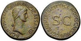 Agrippina Senior AE Sestertius, large SC reverse 

Agrippina Senior. AE Sestertius (37 mm, 29.95 g), struck under Claudius, Rome, c. 50-54.
Obv. AG...