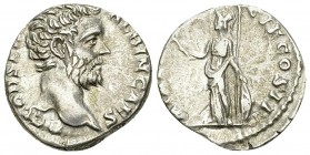 Clodius Albinus AR Denarius, Minverva reverse 

Clodius Albinus, as Caesar (193-196). AR Denarius (18 mm, 3.50 g), Roma (Rome), 194-195.
Obv. D CLO...
