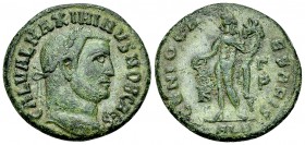 Maximinus II Daia AE Nummus, Alexandria 

Maximinus II Daia, as Caesar. AE Nummus (22-24 mm, 6.42 g), Alexandria, 308-310.
Obv. GAL VAL MAXIMINVS N...