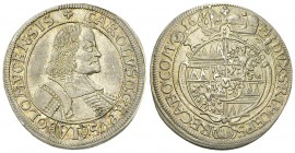 Olmütz AR 6 Kreuzer 1674 

RDR. Olmütz. Karl von Liechtenstein (1664-1695). AR 6 Kreuzer 1674 (25-26 mm, 3.11 g).
L.-M. 215.

Leicht getönt und f...