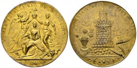 RDR, AE Medaille o.J. (1742) 

RDR. Maria Theresia (1740-1780). AE Medaille o.J. (1742) (43 mm, 16.13 g), auf die pragmatische Sanktion.
Av. MAR TH...
