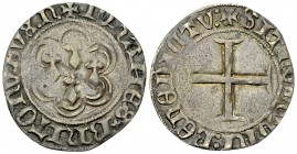 Jean V, BI Blanc 

France. Bretagne, Duché. Jean V (1399-1442). BI blanc (26-27 mm, 2.47 g), Nantes.
P.A. 1130; B. 113.

TTB.