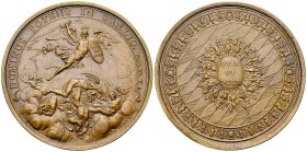 France, Galvanoplastie de la médaille s.d. (1723) 

France. Louis XV. Galvanoplastie (ou frappe postérieure?) de la médaille s.d. (1723) (71 mm, 98....